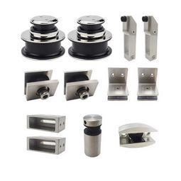 歐式定制不銹鋼滑輪滑動門五金配件304不銹鋼吊軌道批發供應